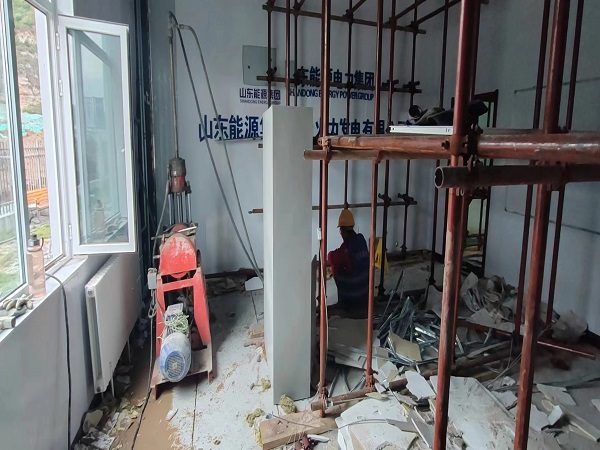 明水厂房基础沉降注浆加固